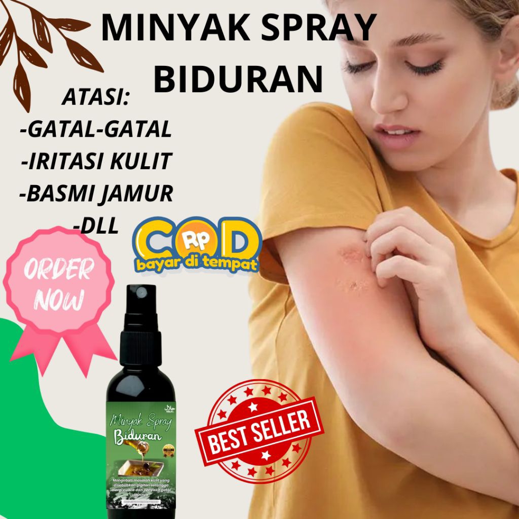 New produk trampuh minyak spray biduran atasi gatal