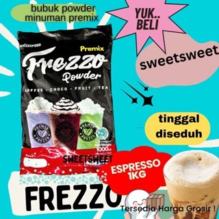 

Sweetsweet Frezzo Powder Drink Varian Kopi | Minuman Kekinian Aneka Rasa | Premium Powder Drink 1 Kg