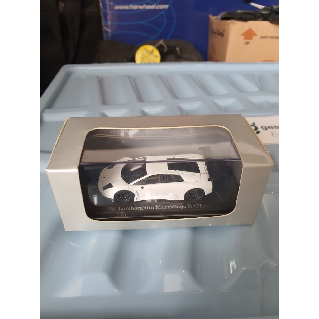 Kyosho 1/64 Lamborghini Murcielago Putih