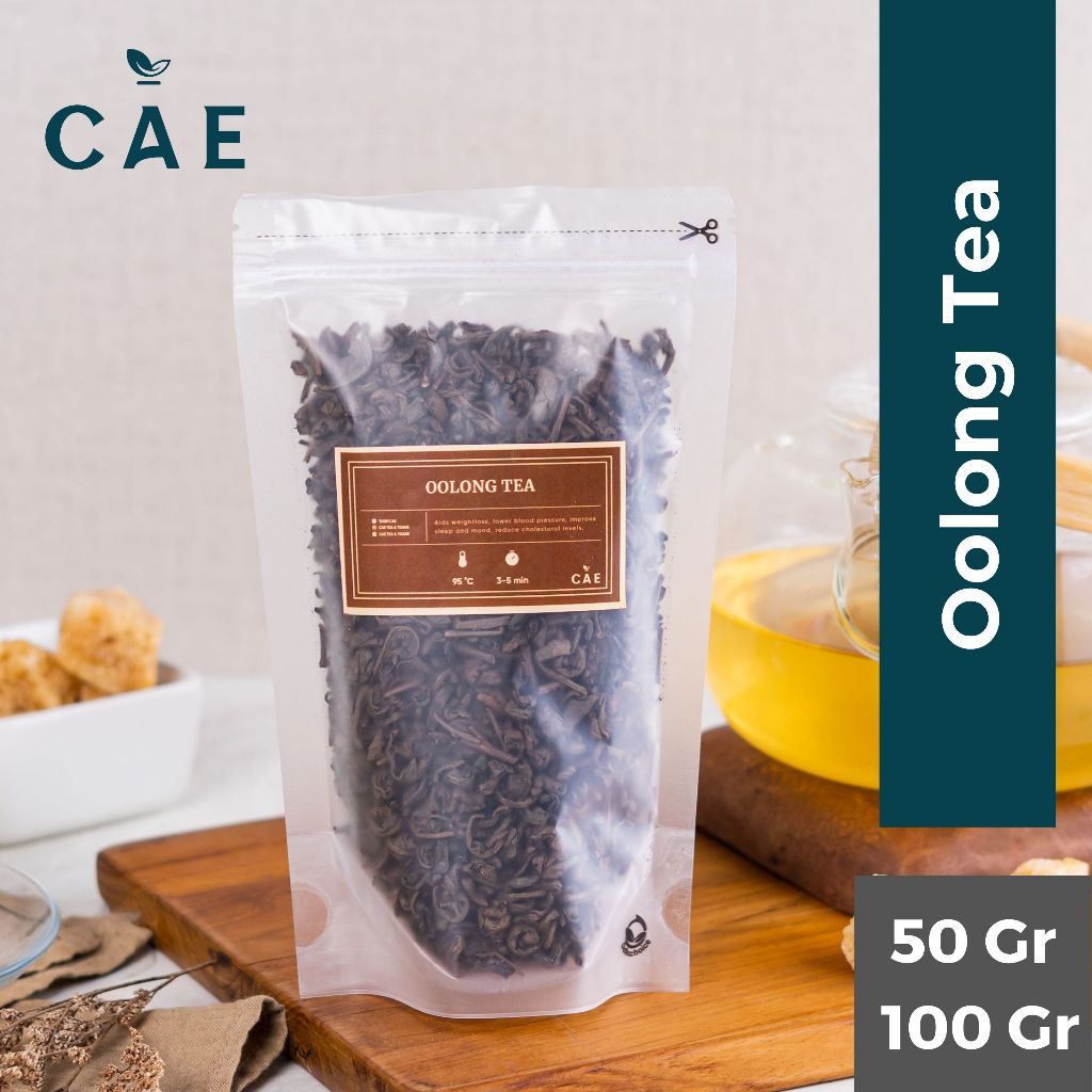 

Red Oolong Tea Premium Roasted Organic Teh Merah Cina 50 - 100gr