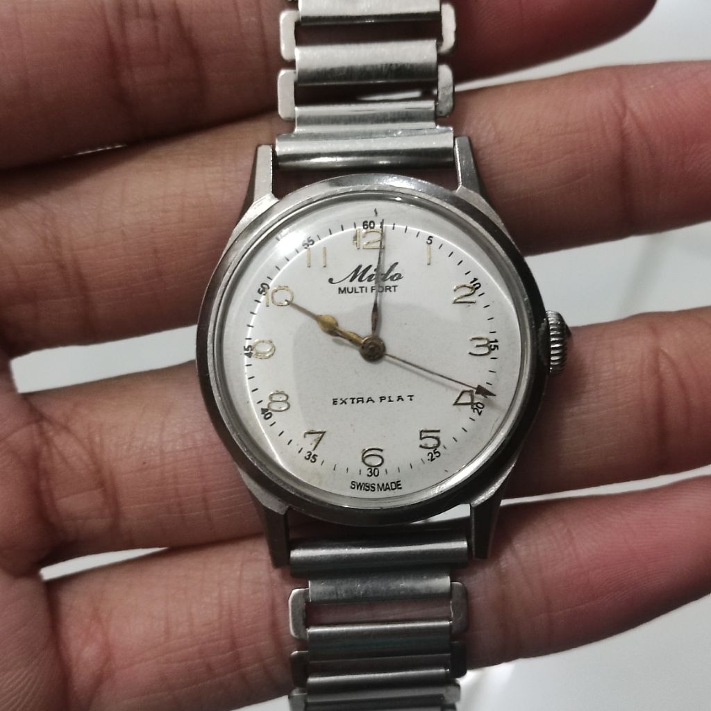 2.2 jam mido multifort extra plat original manual winding