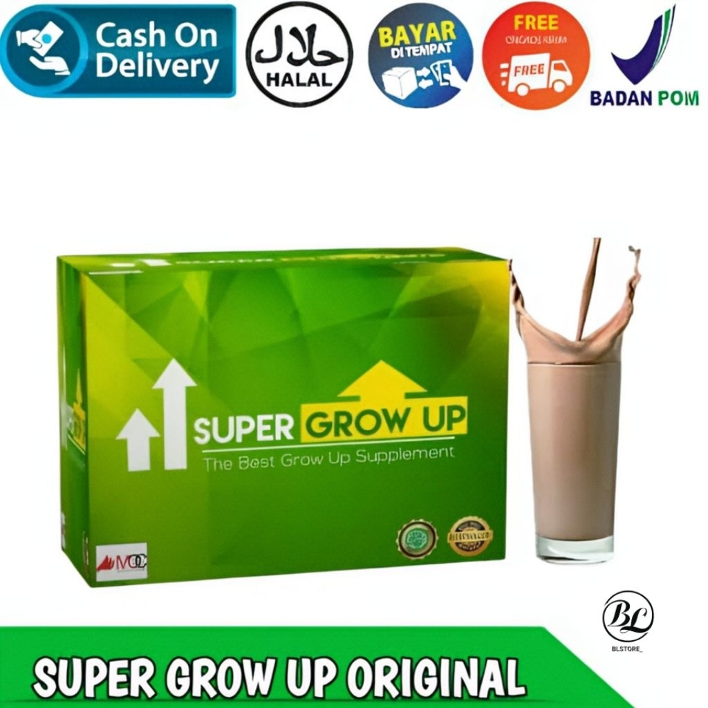 

SuperGrowUp-Susu peninggi badan 1000% Aman Terpercaya Bisa Dikonsumsi Untuk Anak,Remaja&Dewasa Terdaftar BPOM&HALAL MUI