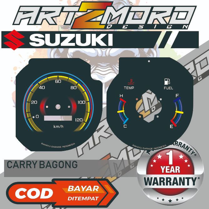 PAPAN SPEEDOMETER CUSTOM SUZUKI CARRY BAGONG