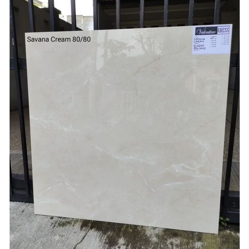 Granit 80x80 Savana Cream Glossy