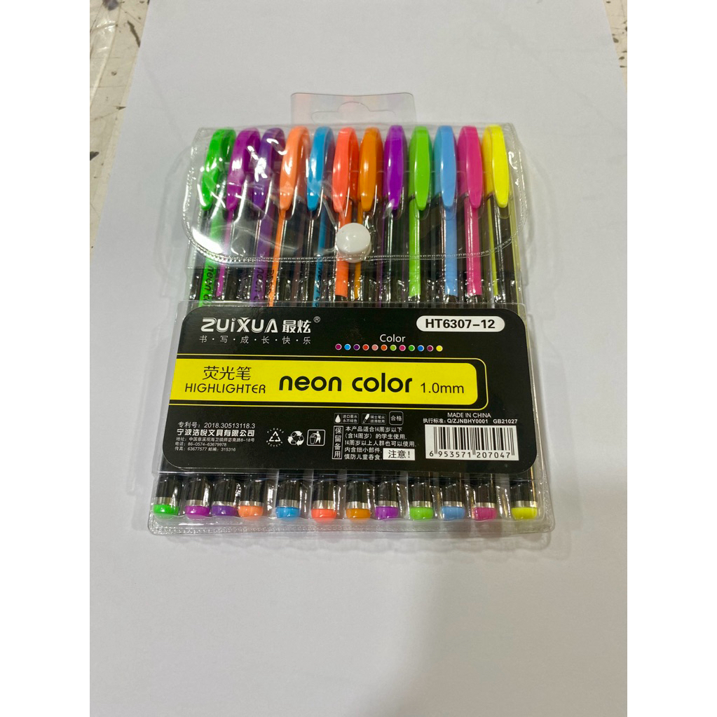 

pulpen 12 warna zuixua