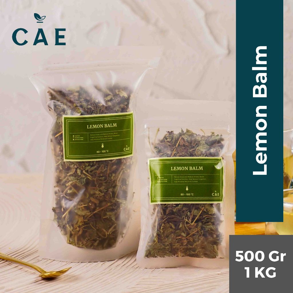 

Lemon Balm Leaf Dried Daun Lemon Balm Mint Kering Leaves Pure Natural Organik Premium 500 Gram - 1 Kg