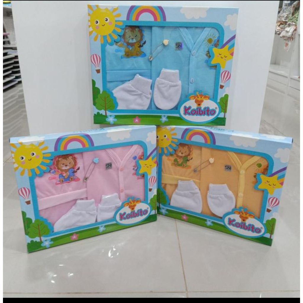 Koibito Set Baju Anak Bayi/Set Box Baju Bayi /Perlengkapan Baju Bayi