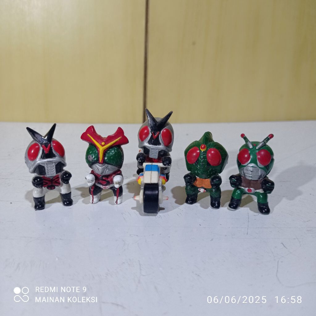 SD Kamen Rider Showa Kamen Rider Amazon, Kamen Rider Steongers, Kamen Rider Sky rider, Kamen Rider V