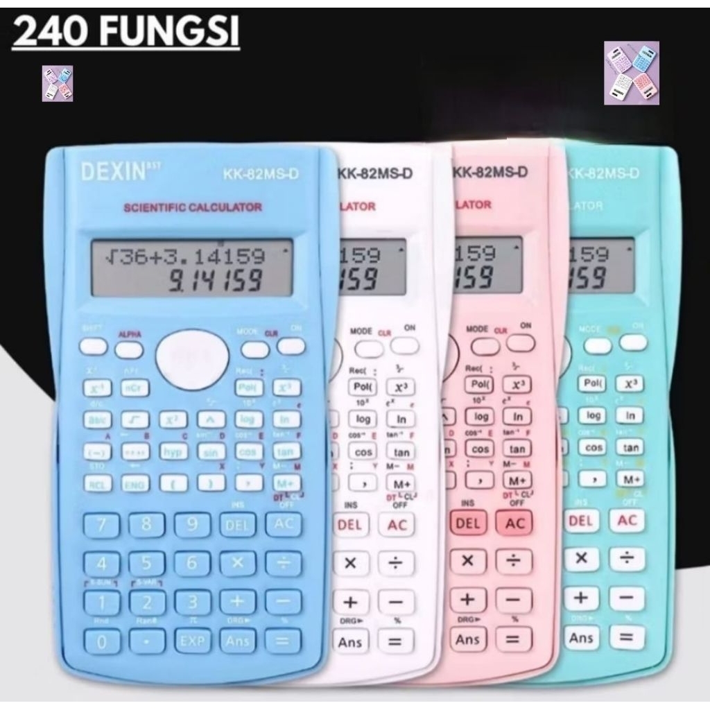 

PROMO Calculator scientific 240 function