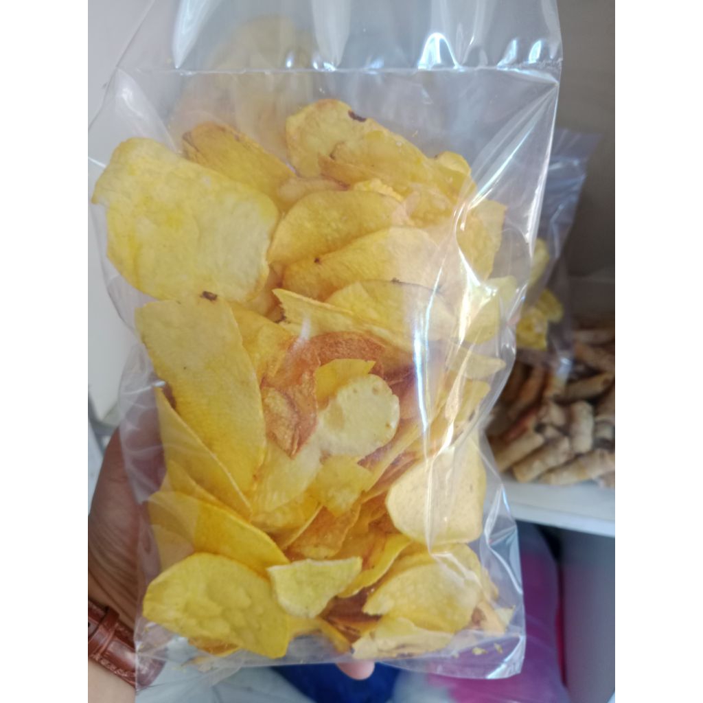 

keripik talas asin