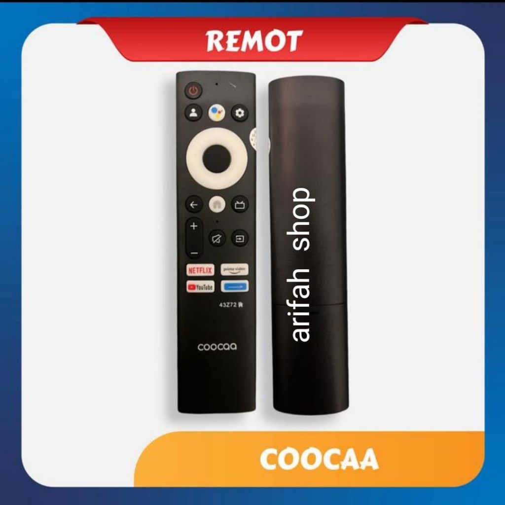 Remot TV Coocaa Android  Digital Smart TV Coocaa