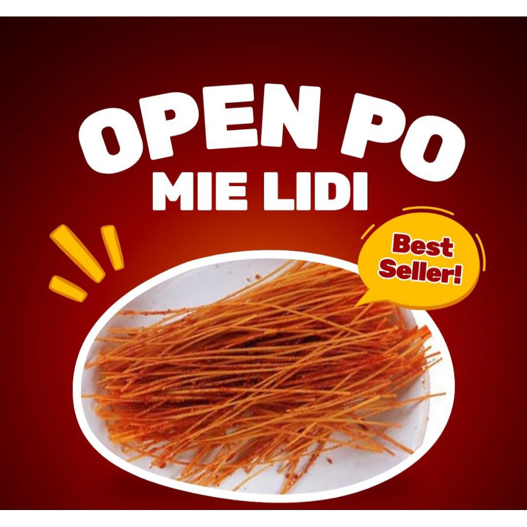 

Mie Lidi Super pedas nampollll