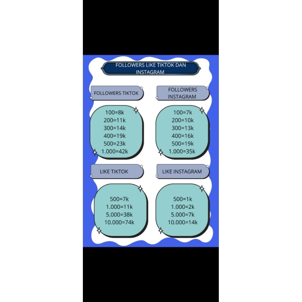 upfoll followers like tiktok dan Instagram