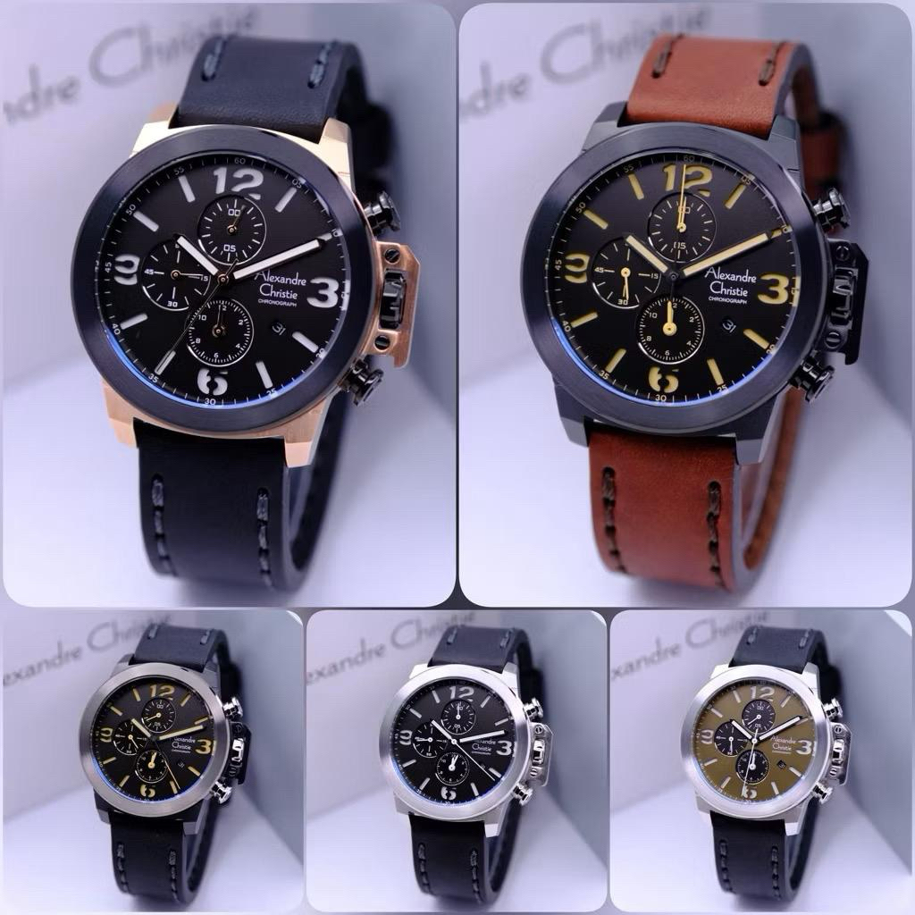 Jam Tangan Pria Alexandre Christie Ac 6280 Ac6280 AC6280 ORIGINAL