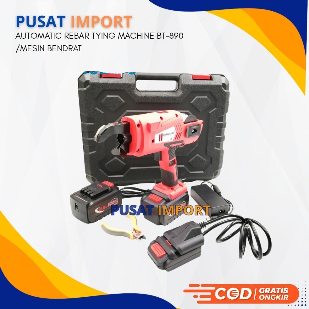 AUTOMATIC REBAR TYING MACHINE BT-890 /MESIN BENDRAT