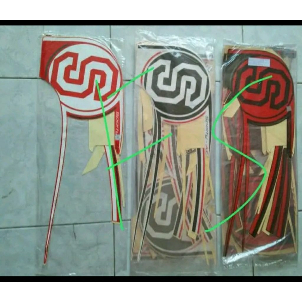 striping stiker Scoopy 2014