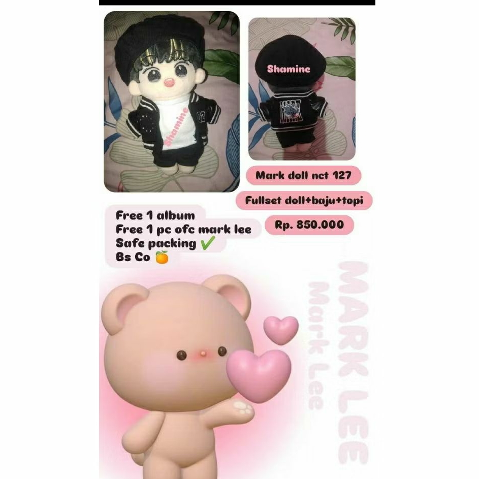 Mark Lee Doll nct 127