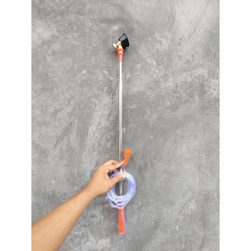 Stik teleskopik 3,6M stik sprayer panjang stik panjang semprot pertanian