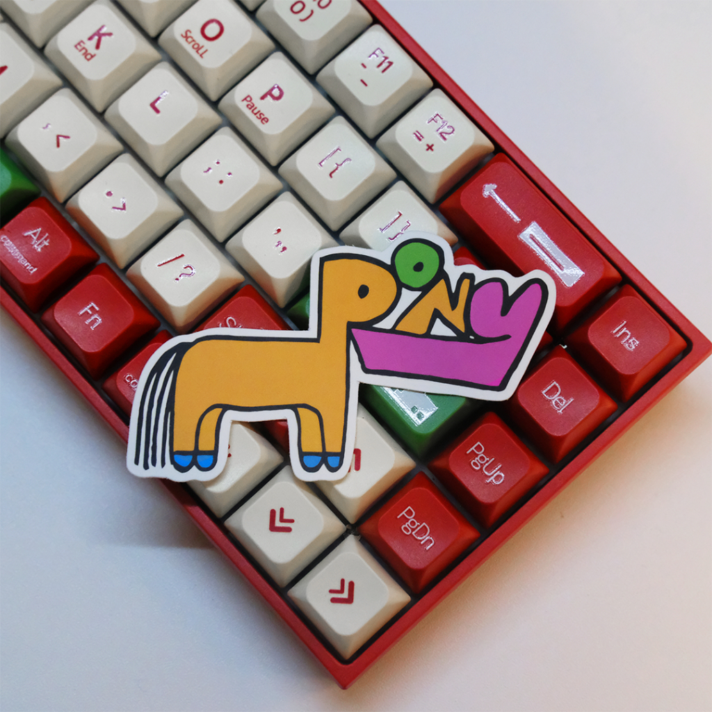 

STICKER REX ORANGE COUNTY PONY