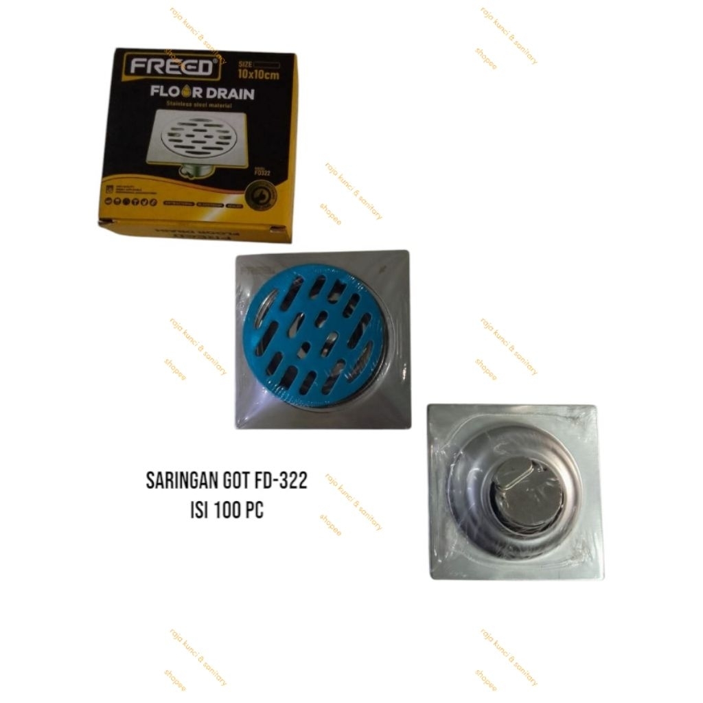 FREED Saringan Pembuangan Air Kamar Mandi Stainless Anti Tikus FD - 322