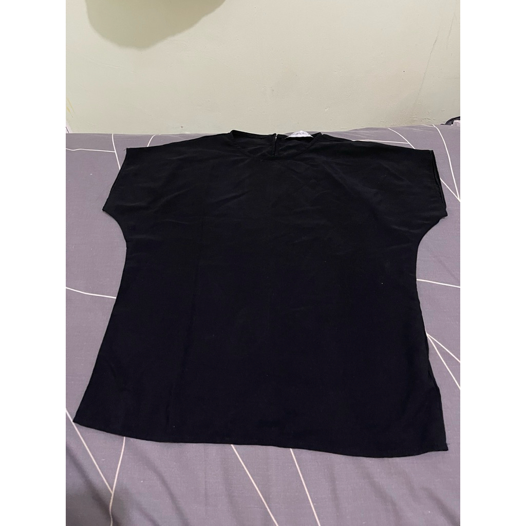 Bayleaf.id Inner Basic Lengan Pendek / Baju Dalam Short Sleeve