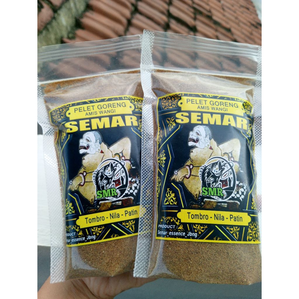 PAKET HEMAT 2 PCS PELET GORENG SEMAR KEMASAN KECIL/PELET GORENG SEMAR/UMPAN IKAN SEMAR GACOR