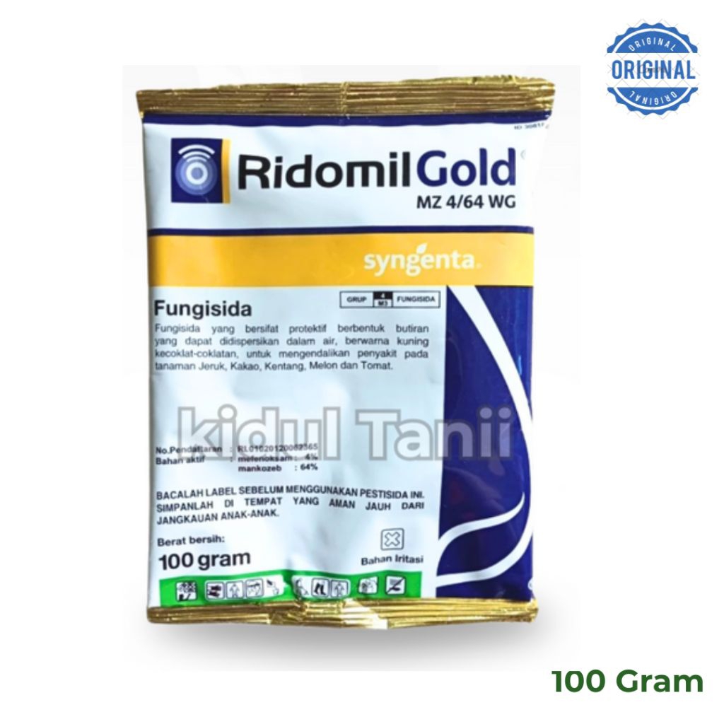 RIDOMIL GOLD MZ 4 64 WG 100 GRAM FUNGISIDA /fungisida ridomil gold 100 gram