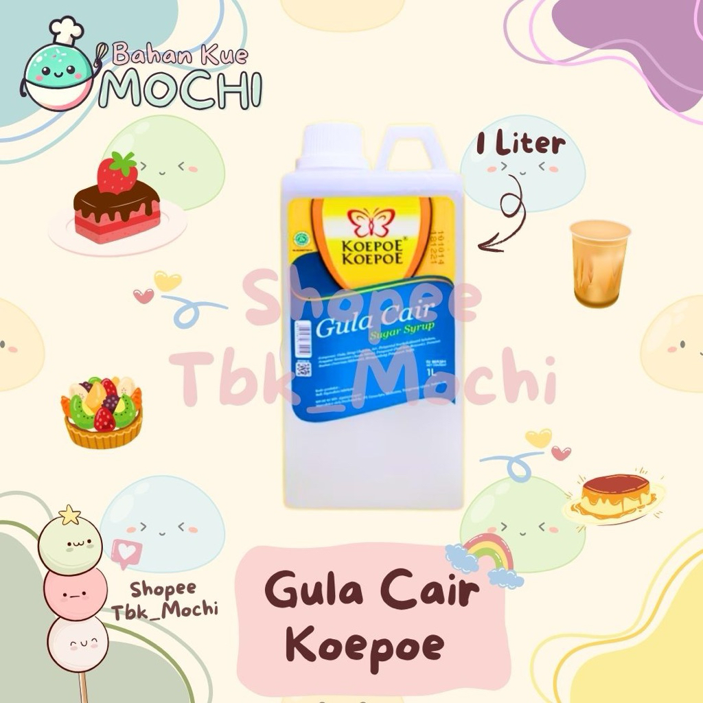 

Gula Cair Koepoe 1 Liter / Gula Cair 1L / Sirup Gula 1L