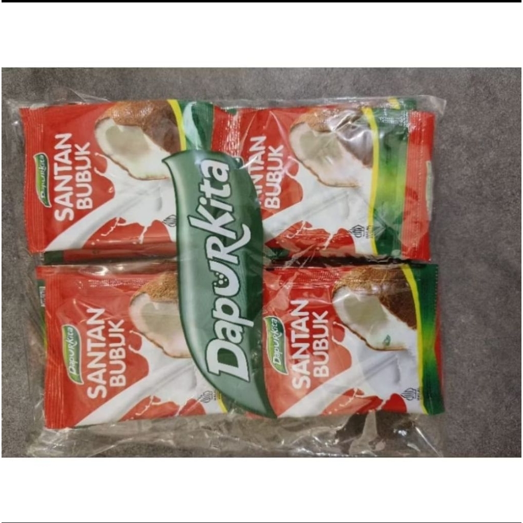 

[1PACK=2RENTENGX10PCS] DAPUR KITA SANTAN BUBUK KEMASAN BUNGKUS MERAH