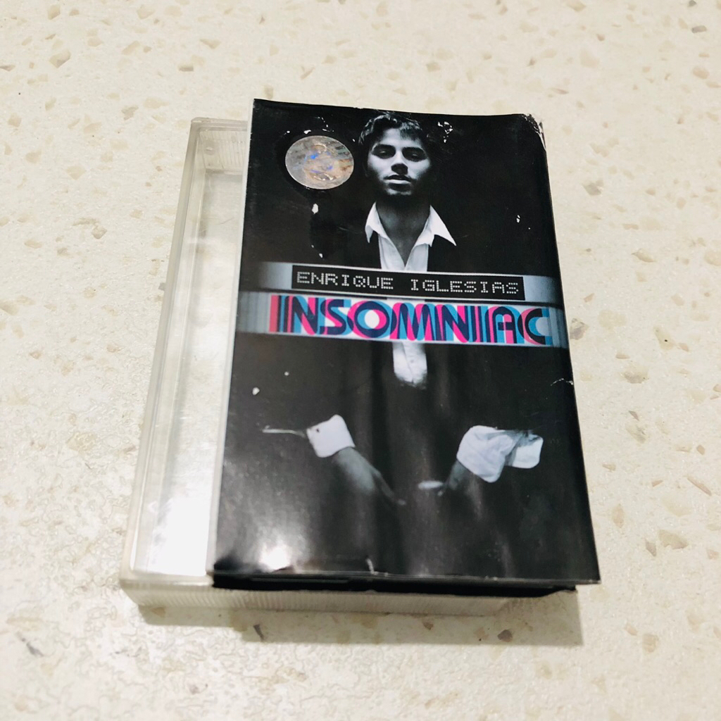 Kaset Pita INSOMNIAC - Erique Iglesias - Kaset Pita Original
