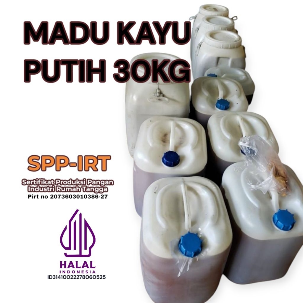 

madu kayu putih 30kg grosir madu curah raw honey nektar bunga