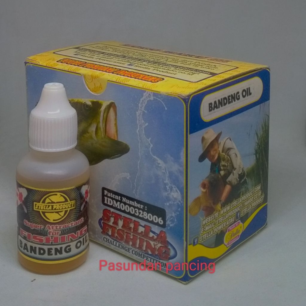 essen Stella aroma bandeng oil /30ml buat umpan mancing