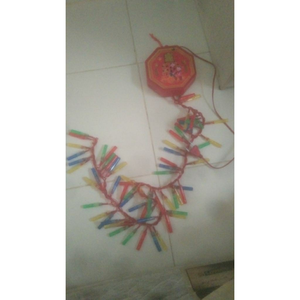 lampu petasan gantung imlek