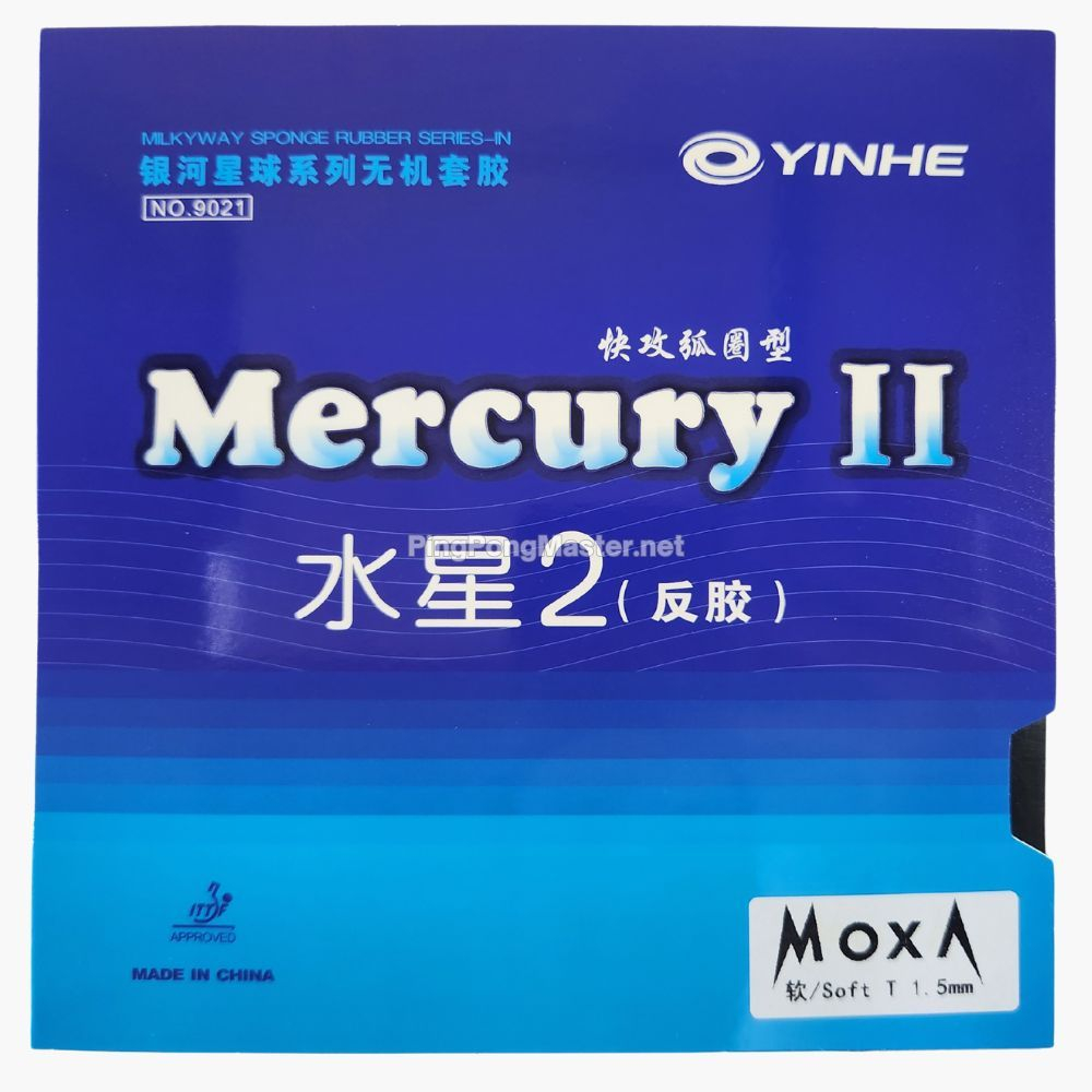 Yinhe Mercury II SOFT 1.5mm - Karet Pingpong Bet Tenis Meja Yinhe Mercury 2