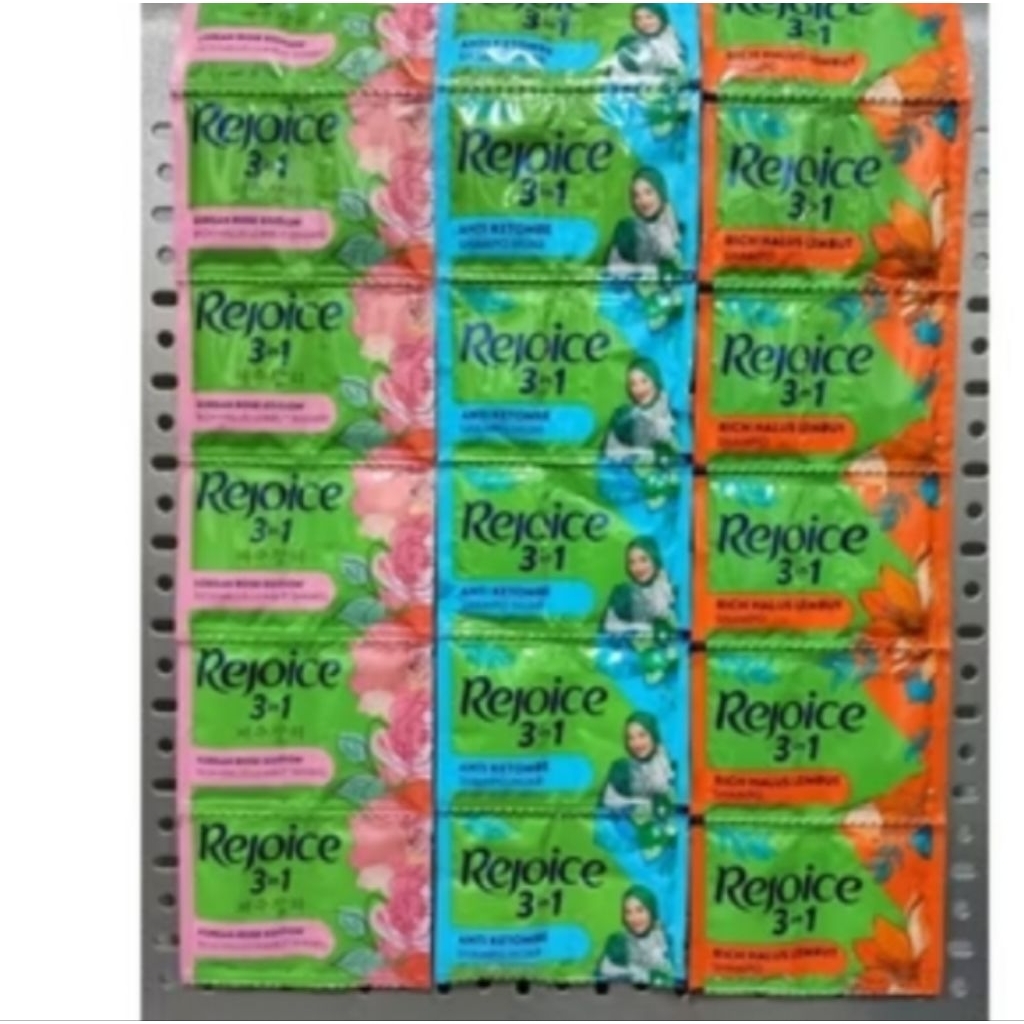 shampo rejoice renteng isi 12 sachet
