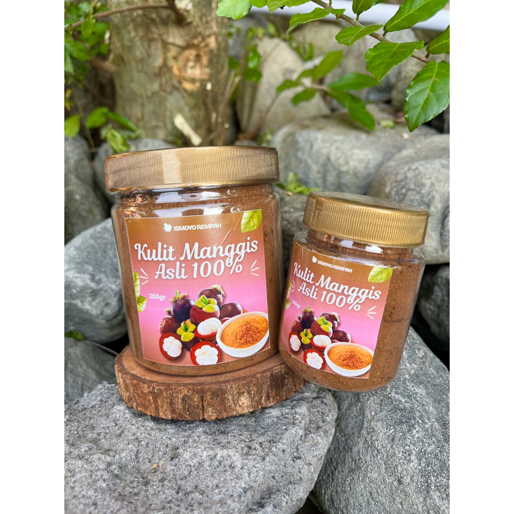 

Kulit Manggis Bubuk Powder Asli 100% Murni Tanpa Bahan Campuran Premium Quality 200gr 75gr