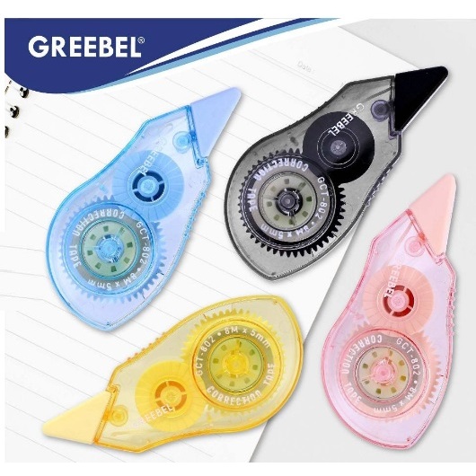 

GREEBEL CORRECTION TAPE GCT-802 | TIP EX KERING | PITA KOREKSI