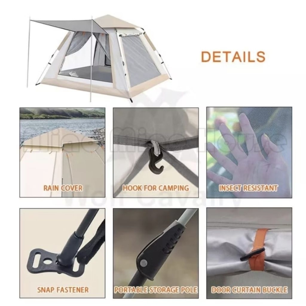 tenda camping preloved
