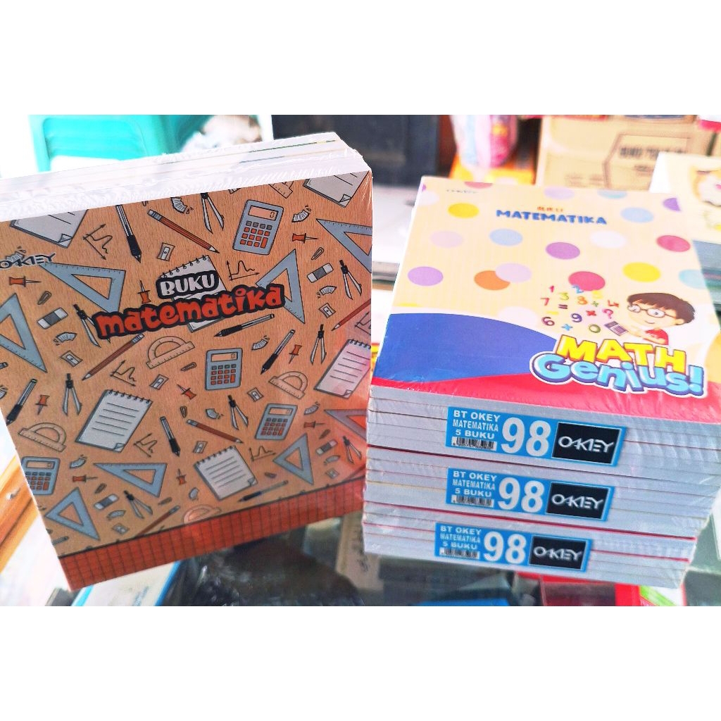 

OKEY buku petak kecil/matematika isi 98 lembar
