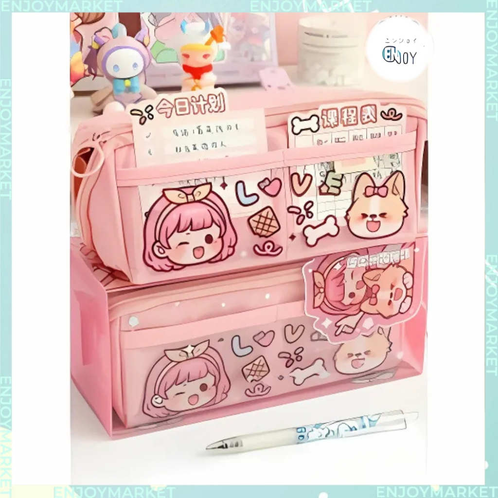 

Kotak Pensil Serbaguna Lucu Edisi Cartoon Dodogirl TLD145