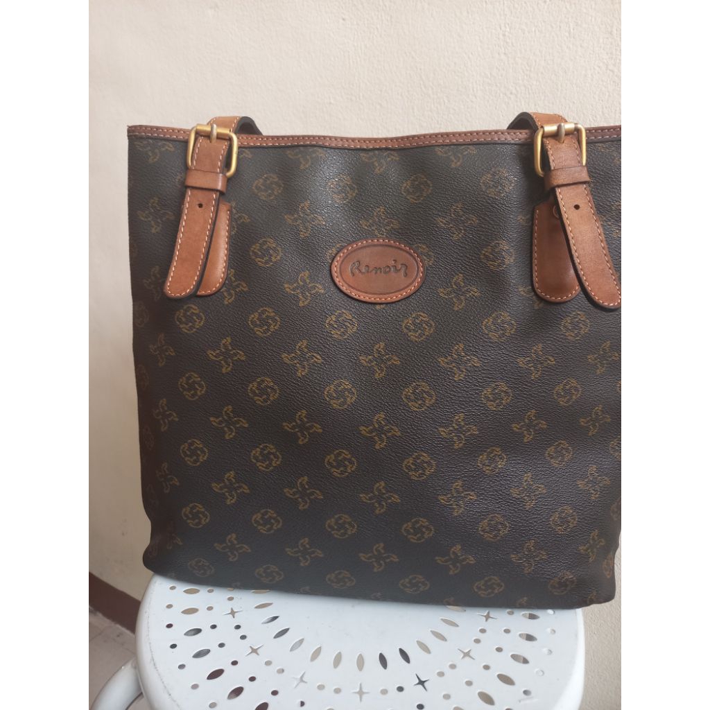 hand bag dan tote dari Renoir lengkap tag hitam dan noser
