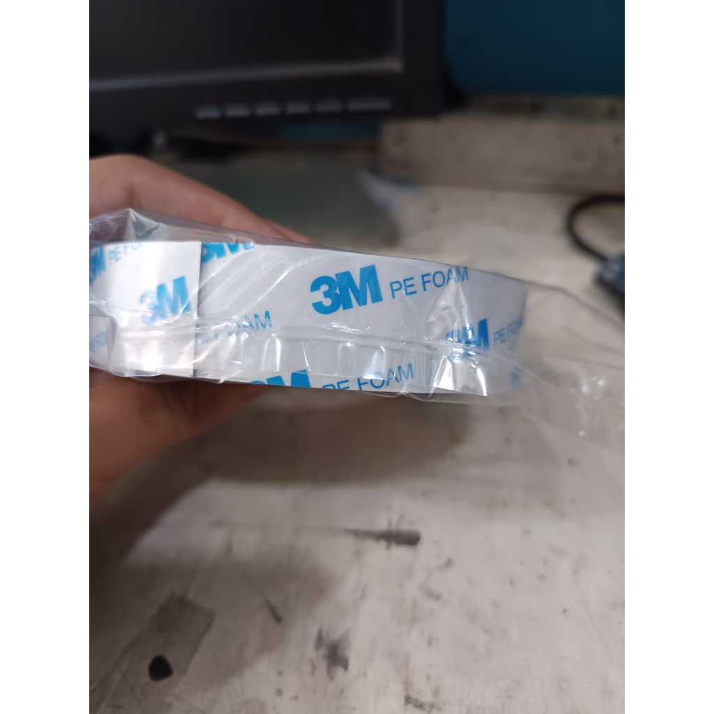 

Double Tape 3m ASLI Pe Foam / Solasi BB Busa 23mm X 4.5 M