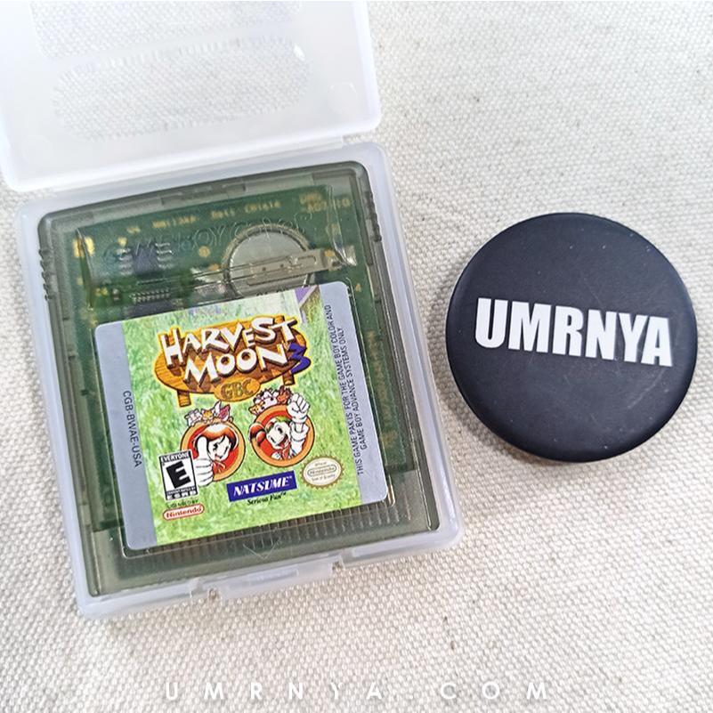 Kaset Original Nintendo Harvest Moon 3 III Gameboy Color GBC GBA RARE