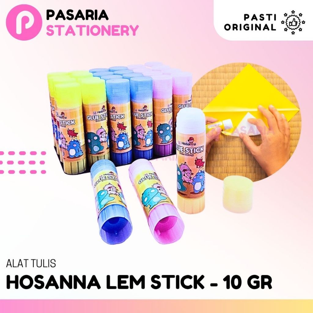 

Lem Stik Hosanna Glue Stick Kecil 10gr Lem Kertas