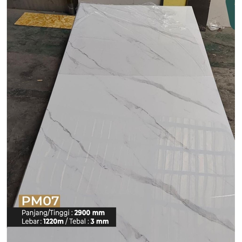 WALLGRANIT-UPVC MARMER-PANEL PVC Dekorasi Dinding Marmer Backdrop