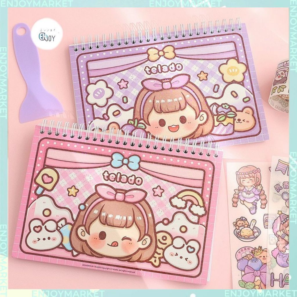 

Buku Tempel Koleksi Sticker A5 Edisi Bling Cover Aesthetic TLD144