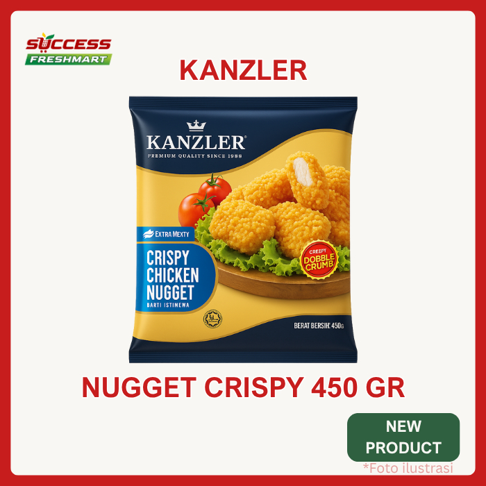 

Kanzler Crispy Chicken Nugget 450 Gram