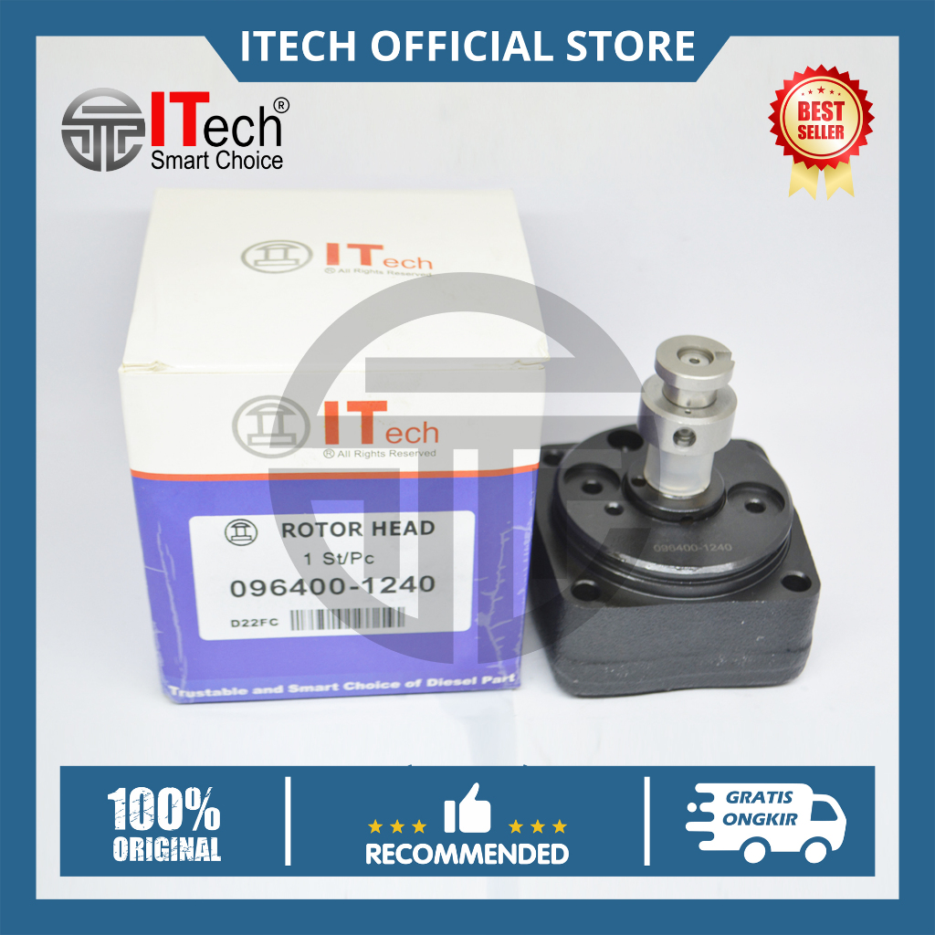 Rotor Head Toyota Dyna Rino 14B 1240 12mm Asli ITech – Rotorhead Injector Pump Bospom FIP Toyota Din