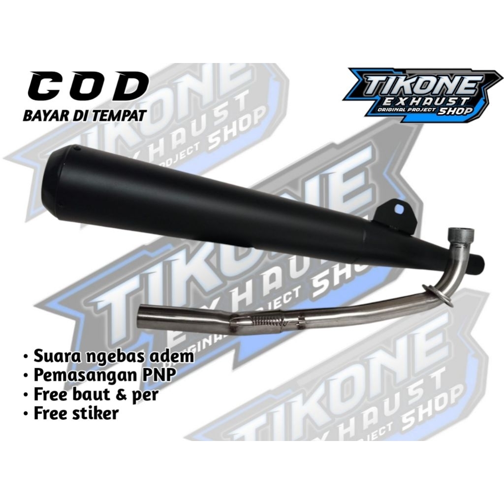 KNALPOT TSUKIGI STANDAR RACING ASTREA STAR ASTREA IMPRESSA ASTREA PRIMA ASTREA GRAND C70 ASTREA LEGE