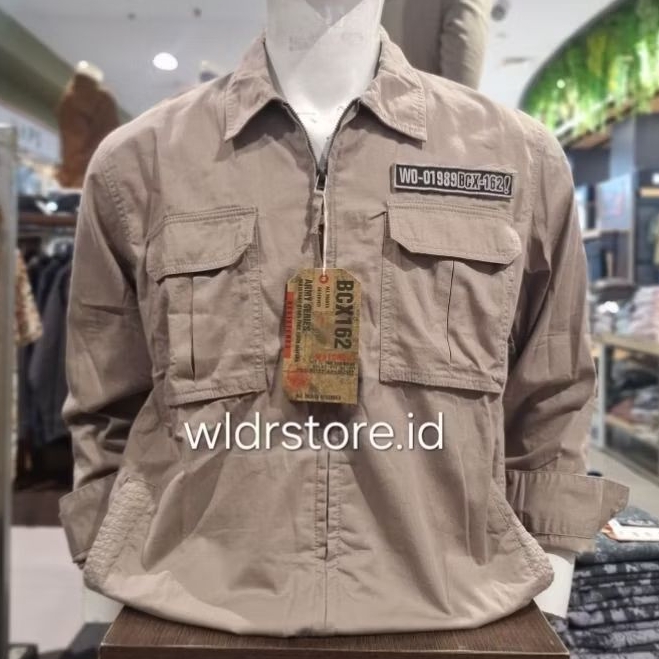 KEMEJA JAKET PRIA BRAND WATCHOUT ORIGINAL WJ301300006